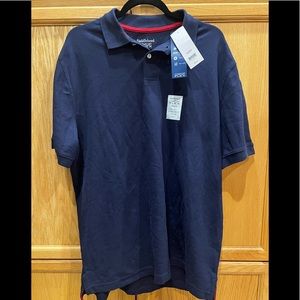 2 Saddlebred Comfort Flex Polo Shirts - Size Large - NWT